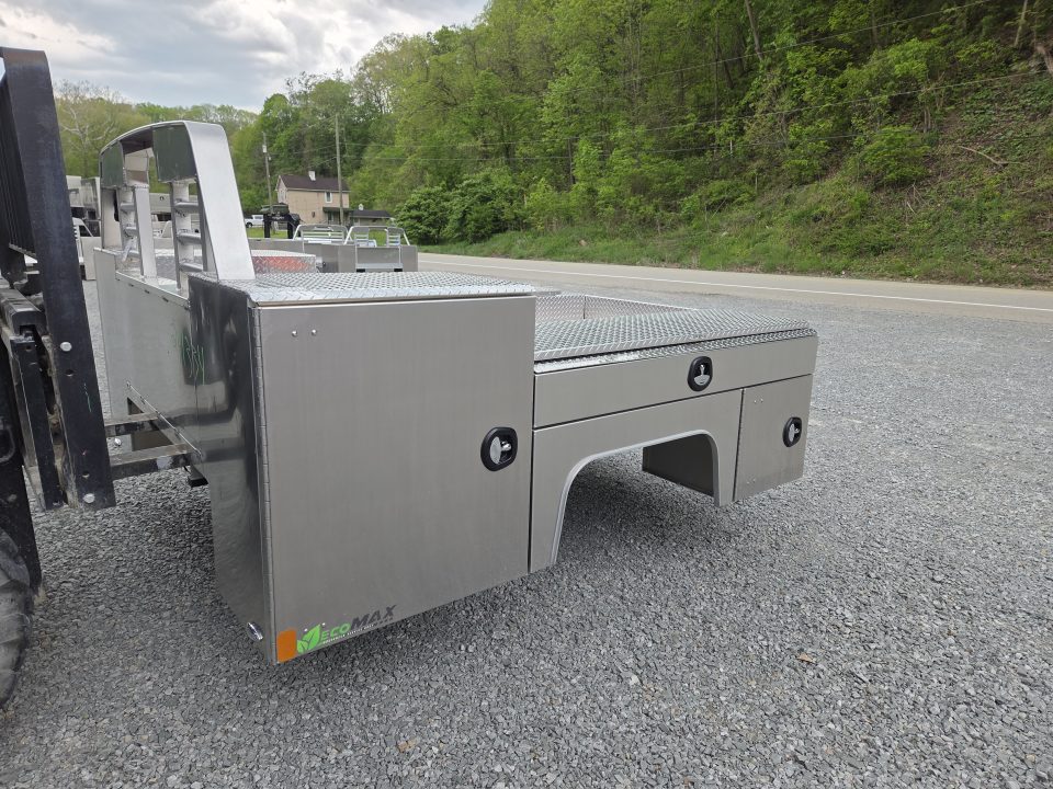 New Martin Truck Bodies Aluminum Gooseneck Service Body DRW 60" CA Cab and Chassis *Diamond Tread *Interior Lights *Work Lights