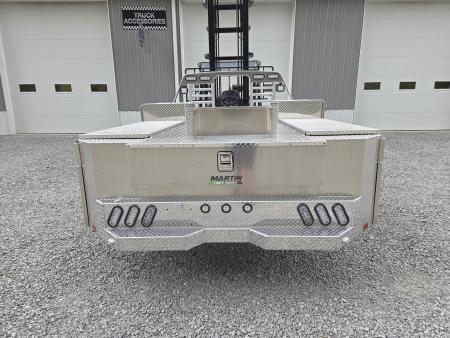 New Martin Truck Bodies Aluminum Gooseneck Service Body DRW 60" CA Cab and Chassis *Diamond Tread *Interior Lights *Work Lights