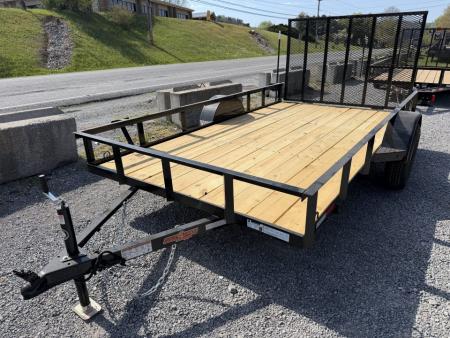 New 2026 Down 2 Earth Trailers 6.5x12 Angle Utility Trailer