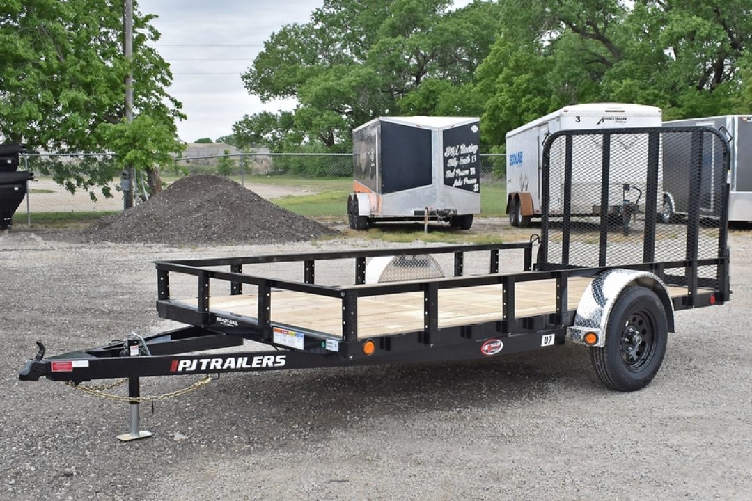 New 2026 PJ Trailers U7X12, 4FT GATE