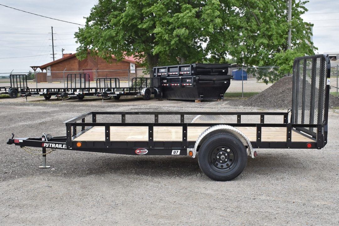 New 2026 PJ Trailers U7X12, 4FT GATE