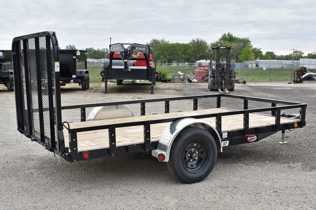 New 2026 PJ Trailers U7X12, 4FT GATE