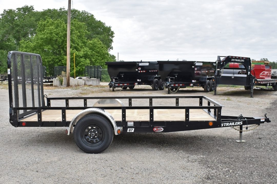 New 2026 PJ Trailers U7X12, 4FT GATE
