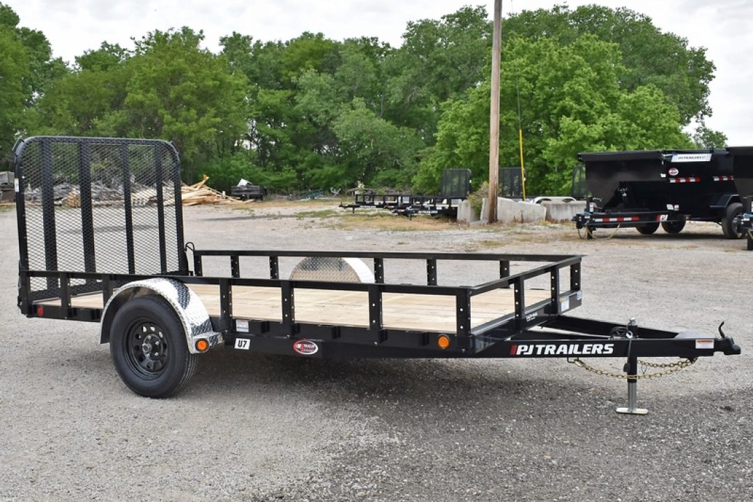 New 2026 PJ Trailers U7X12, 4FT GATE