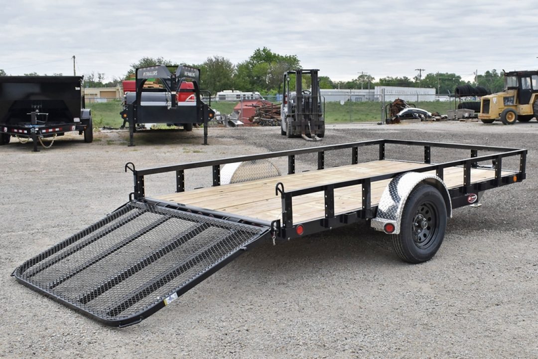 New 2026 PJ Trailers U7X12, 4FT GATE