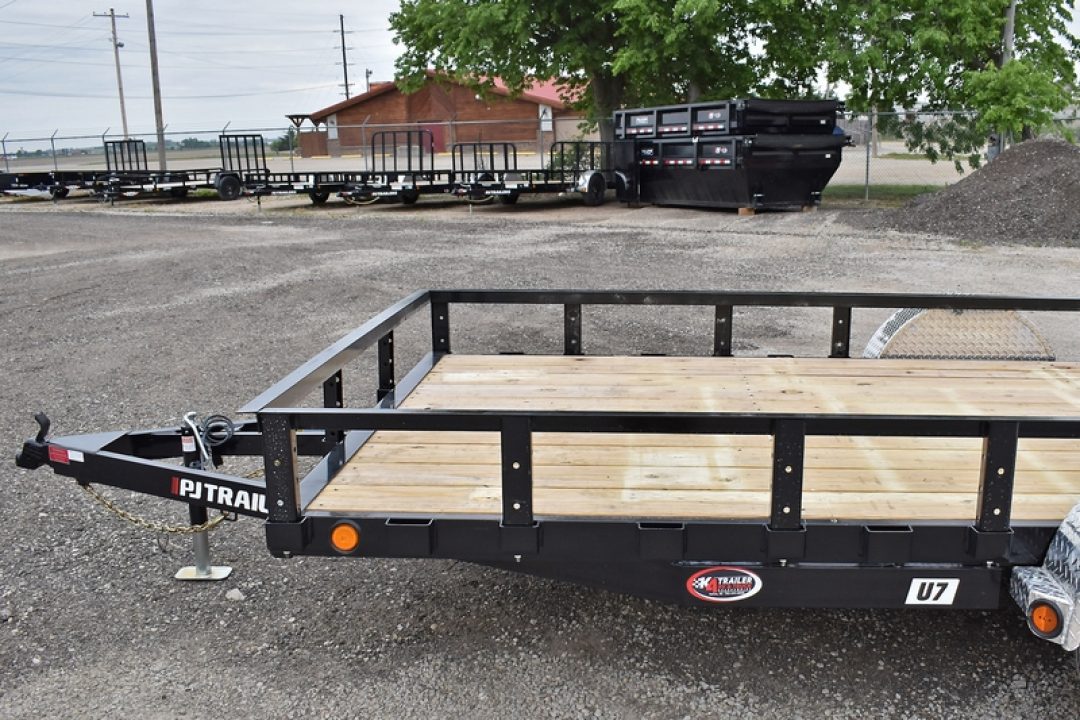 New 2026 PJ Trailers U7X12, 4FT GATE