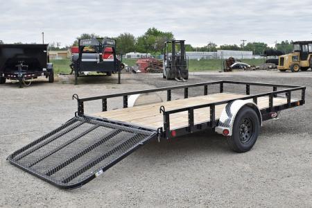 New 2026 PJ Trailers U7X12, 4FT GATE