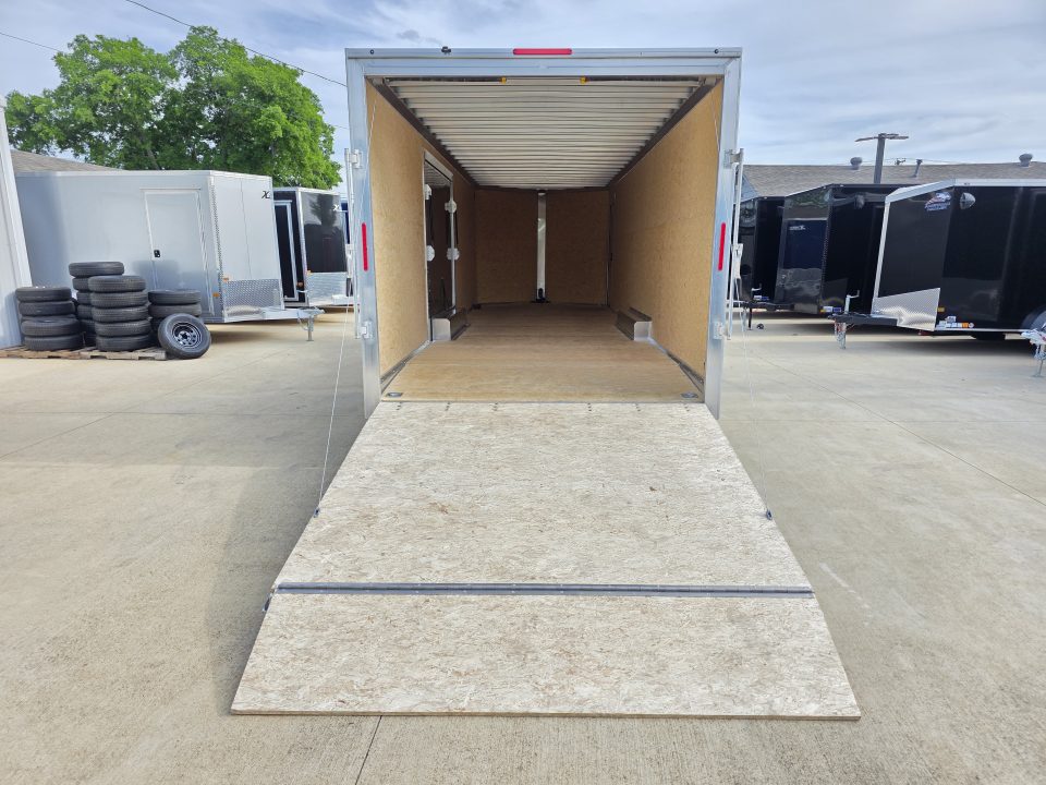 New 2026 Alcom Xpress 8.5x28 TA3 Aluminum Screwless Enclosed Car Hauler | 10K | 7' Interior | 4 Year Nationwide Warranty | Dexter Axles | 1093