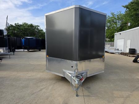 New 2026 Alcom Xpress 8.5x28 TA3 Aluminum Screwless Enclosed Car Hauler | 10K | 7' Interior | 4 Year Nationwide Warranty | Dexter Axles | 1093