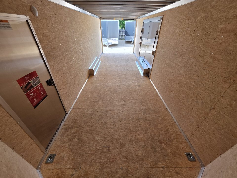 New 2026 Alcom Xpress 8.5x24 TA3 Aluminum Screwless Enclosed Car Hauler | 10K | 7' Interior | 4 Year Nationwide Warranty | Dexter Axles | 1094