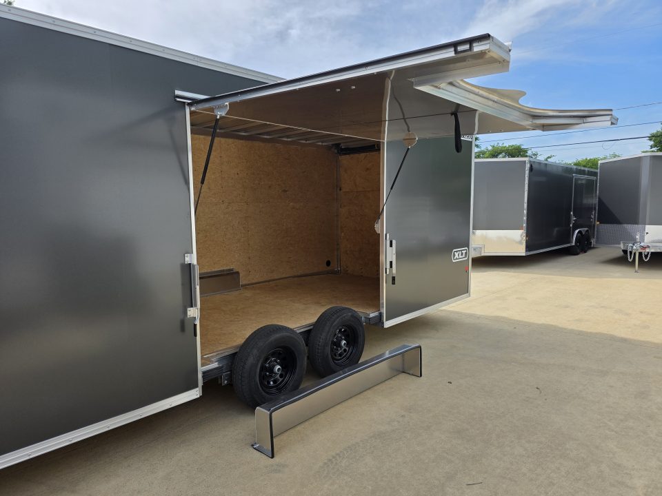 New 2026 Alcom Xpress 8.5x24 TA3 Aluminum Screwless Enclosed Car Hauler | 10K | 7' Interior | 4 Year Nationwide Warranty | Dexter Axles | 1094