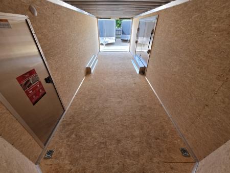 New 2026 Alcom Xpress 8.5x24 TA3 Aluminum Screwless Enclosed Car Hauler | 10K | 7' Interior | 4 Year Nationwide Warranty | Dexter Axles | 1094