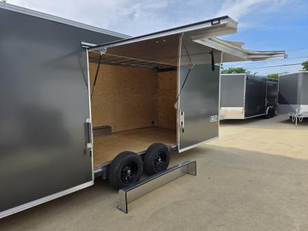 New 2026 Alcom Xpress 8.5x24 TA3 Aluminum Screwless Enclosed Car Hauler | 10K | 7' Interior | 4 Year Nationwide Warranty | Dexter Axles | 1094