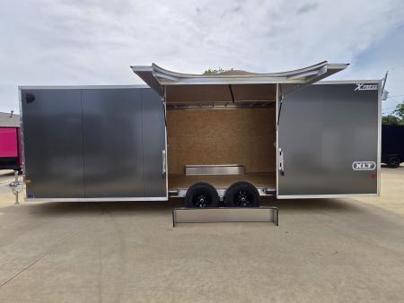 New 2026 Alcom Xpress 8.5x24 TA3 Aluminum Screwless Enclosed Car Hauler | 10K | 7' Interior | 4 Year Nationwide Warranty | Dexter Axles | 1094