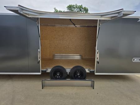 New 2026 Alcom Xpress 8.5x24 TA3 Aluminum Screwless Enclosed Car Hauler | 10K | 7' Interior | 4 Year Nationwide Warranty | Dexter Axles | 1094