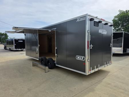 New 2026 Alcom Xpress 8.5x24 TA3 Aluminum Screwless Enclosed Car Hauler | 10K | 7' Interior | 4 Year Nationwide Warranty | Dexter Axles | 1094