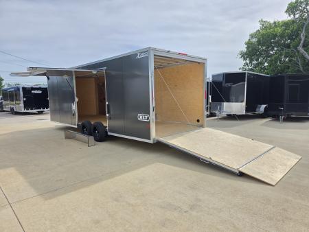 New 2026 Alcom Xpress 8.5x24 TA3 Aluminum Screwless Enclosed Car Hauler | 10K | 7' Interior | 4 Year Nationwide Warranty | Dexter Axles | 1094