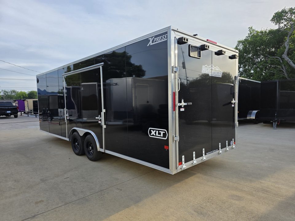 New 2026 Alcom Xpress 8.5x24 TA3 Aluminum Screwless Enclosed Car Hauler | 10K | 7' Interior | 4 Year Nationwide Warranty | Dexter Axles | 1095