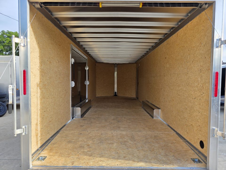 New 2026 Alcom Xpress 8.5x24 TA3 Aluminum Screwless Enclosed Car Hauler | 10K | 7' Interior | 4 Year Nationwide Warranty | Dexter Axles | 1095
