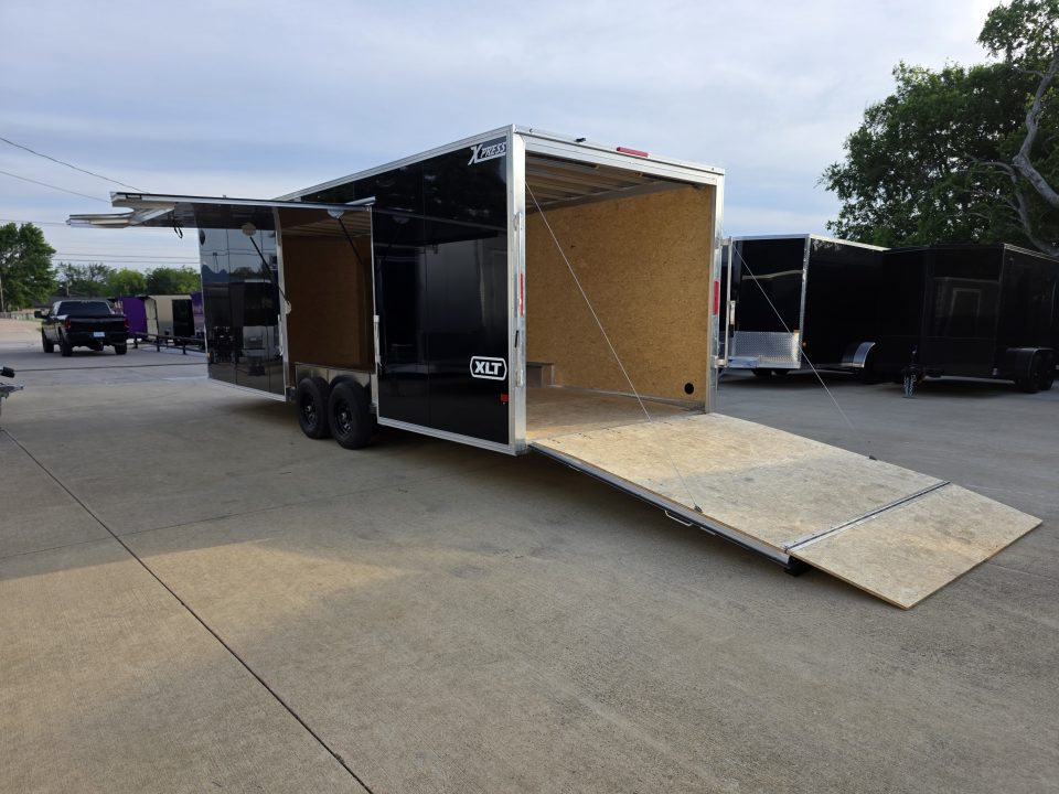 New 2026 Alcom Xpress 8.5x24 TA3 Aluminum Screwless Enclosed Car Hauler | 10K | 7' Interior | 4 Year Nationwide Warranty | Dexter Axles | 1095