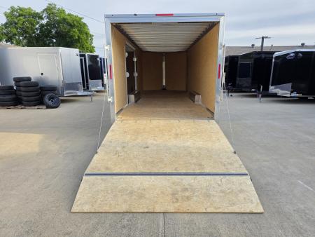 New 2026 Alcom Xpress 8.5x24 TA3 Aluminum Screwless Enclosed Car Hauler | 10K | 7' Interior | 4 Year Nationwide Warranty | Dexter Axles | 1095