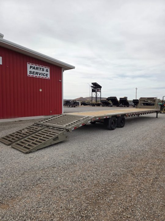New 2026 Ascend Industries 102X40 24K Flatbed Trailer
