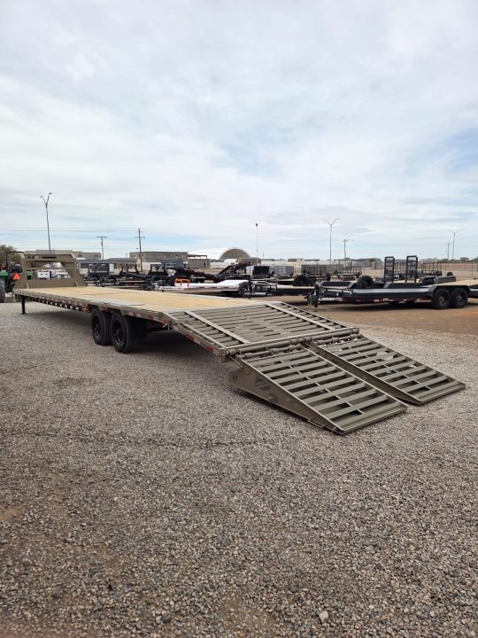 New 2026 Ascend Industries 102X40 24K Flatbed Trailer