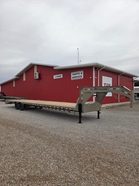 New 2026 Ascend Industries 102X40 24K Flatbed Trailer