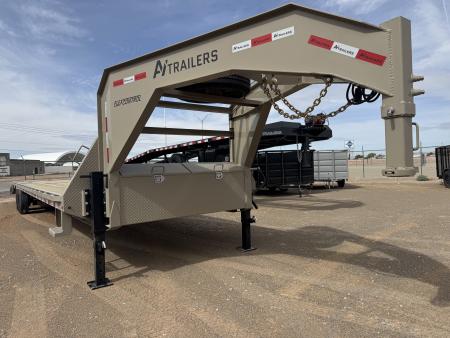 New 2026 Ascend Industries 102X40 24K Flatbed Trailer