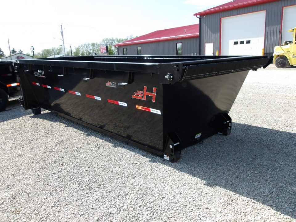 New 2026 Horizon Trailers LLC 83x16 EDZ 16' x 83" X 4' (BED RAIL 60") ROLL OFF DUMPSTER Dump Bin