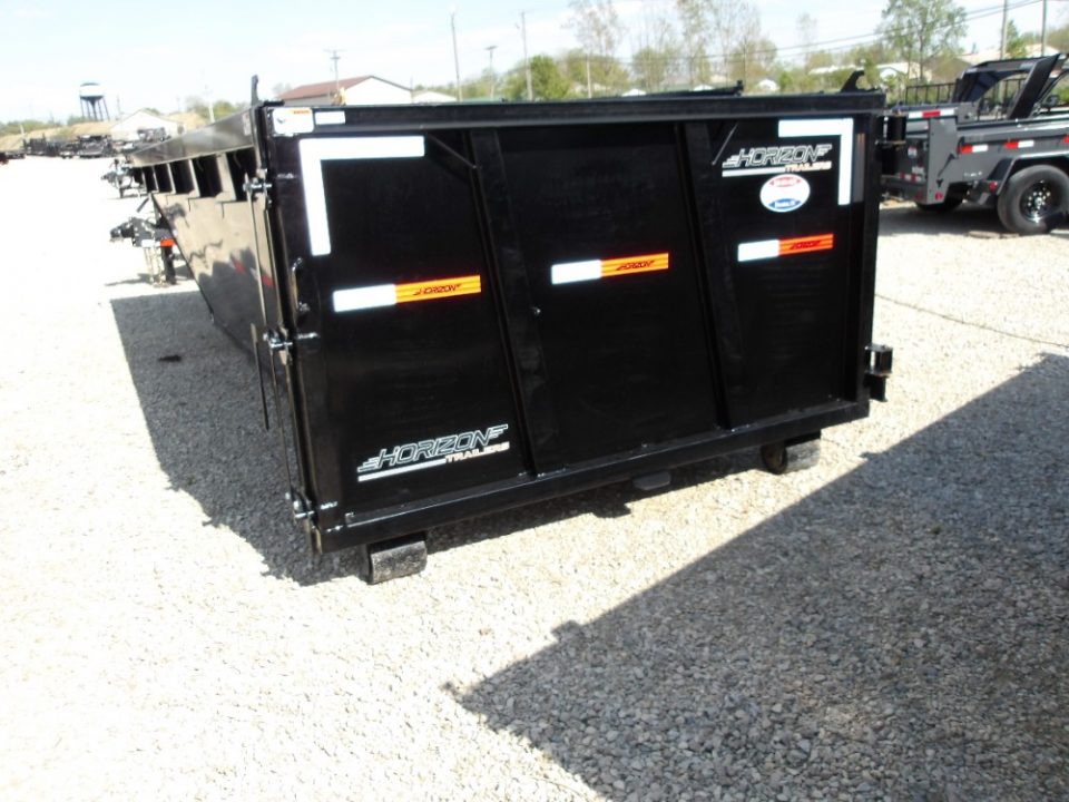New 2026 Horizon Trailers LLC 83x16 EDZ 16' x 83" X 4' (BED RAIL 60") ROLL OFF DUMPSTER Dump Bin