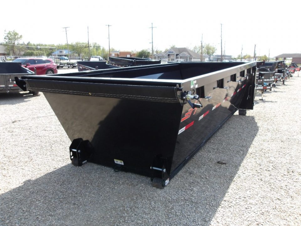 New 2026 Horizon Trailers LLC 83x16 EDZ 16' x 83" X 4' (BED RAIL 60") ROLL OFF DUMPSTER Dump Bin