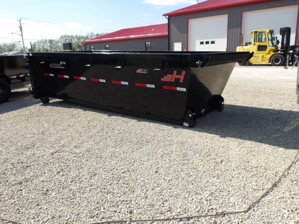 New 2026 Horizon Trailers LLC 83x16 EDZ 16' x 83" X 4' (BED RAIL 60") ROLL OFF DUMPSTER Dump Bin