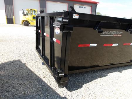 New 2026 Horizon Trailers LLC 83x16 EDZ 16' x 83" X 4' (BED RAIL 60") ROLL OFF DUMPSTER Dump Bin