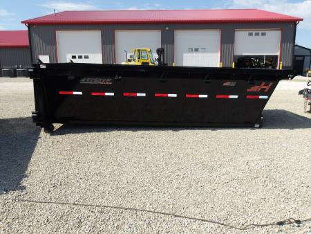 New 2026 Horizon Trailers LLC 83x16 EDZ 16' x 83" X 4' (BED RAIL 60") ROLL OFF DUMPSTER Dump Bin