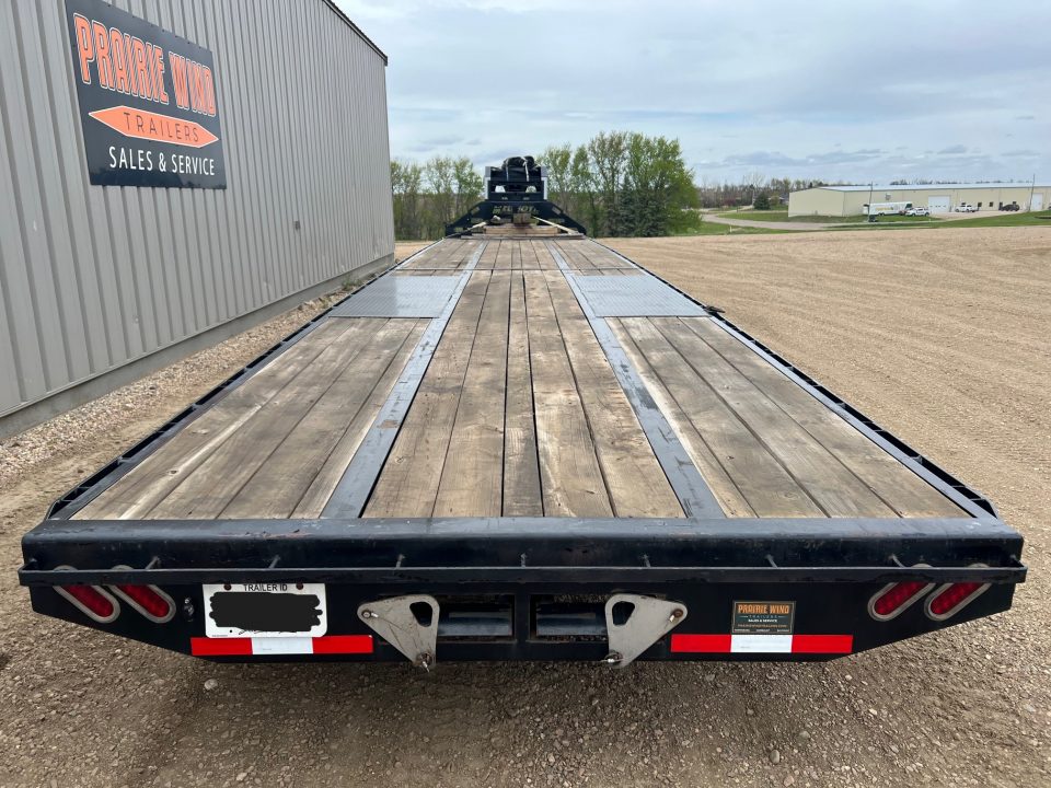 Used 2024 Midsota 40' Gooseneck Flatbed Trailer
