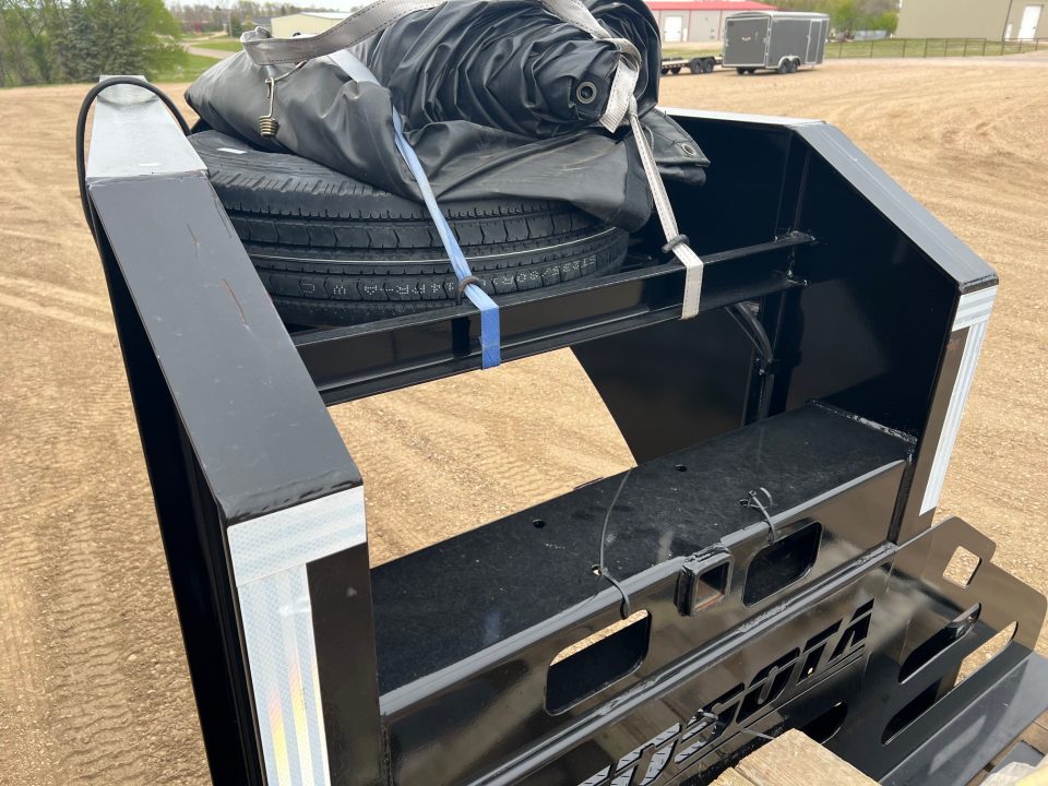 Used 2024 Midsota 40' Gooseneck Flatbed Trailer