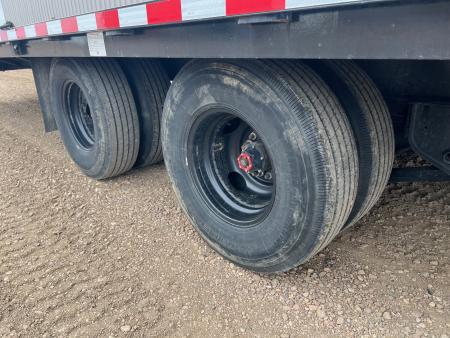 Used 2024 Midsota 40' Gooseneck Flatbed Trailer