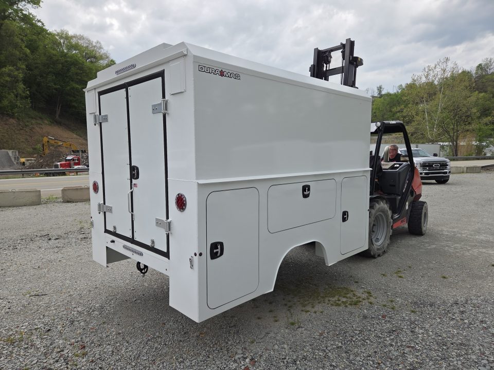New Dura Mag Truck Bodies S-Series Aluminum Canopy Service Body 8' SRW 63"