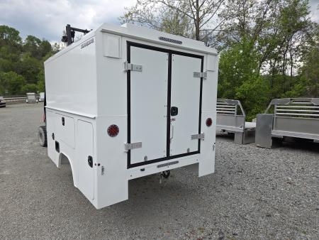 New Dura Mag Truck Bodies S-Series Aluminum Canopy Service Body 8' SRW 63"