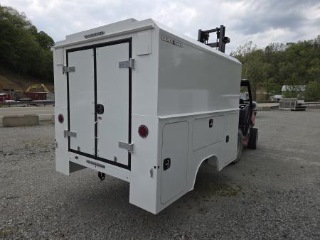 New Dura Mag Truck Bodies S-Series Aluminum Canopy Service Body 8' SRW 63"