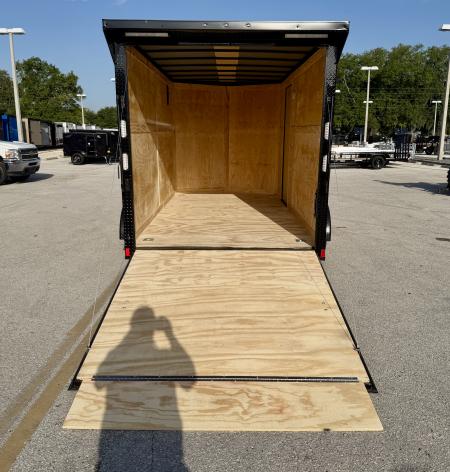 New 2026 Rock Solid Cargo 7x14 7K Rear Ramp Door Cargo / Enclosed Trailer