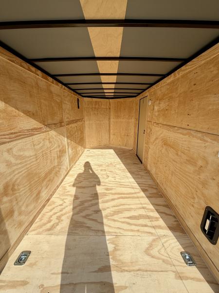 New 2026 Rock Solid Cargo 7x14 7K Rear Ramp Door Cargo / Enclosed Trailer
