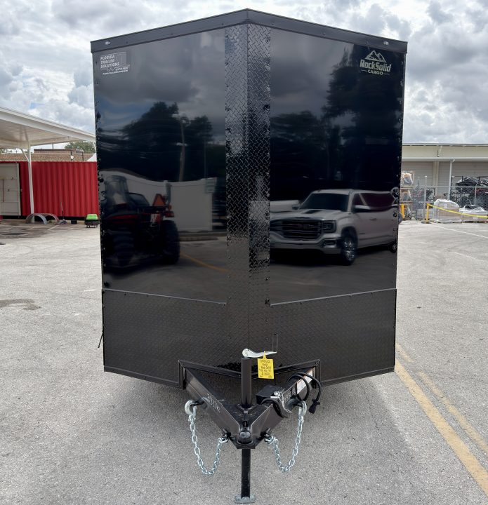 New 2026 Rock Solid Cargo 7x16 7K Rear Ramp Door Cargo / Enclosed Trailer