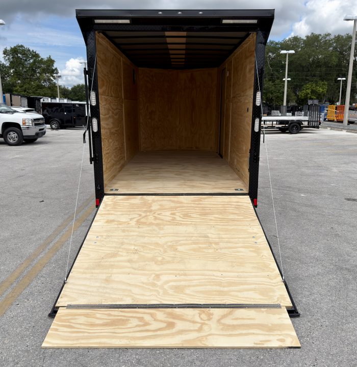 New 2026 Rock Solid Cargo 7x16 7K Rear Ramp Door Cargo / Enclosed Trailer