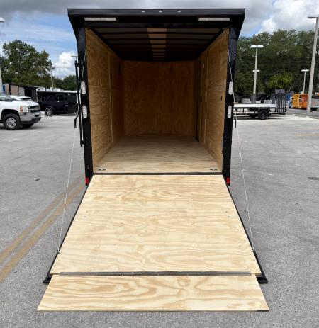New 2026 Rock Solid Cargo 7x16 7K Rear Ramp Door Cargo / Enclosed Trailer