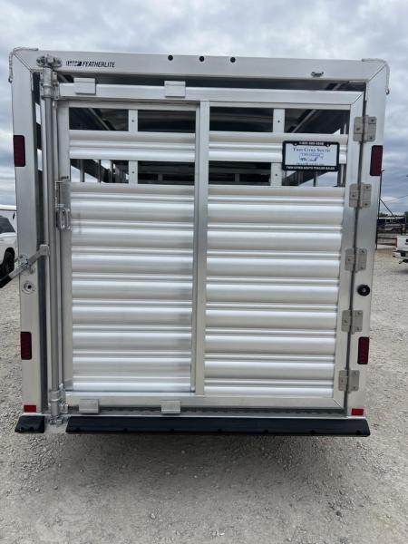New 2026 Featherlite 16' stock trailer