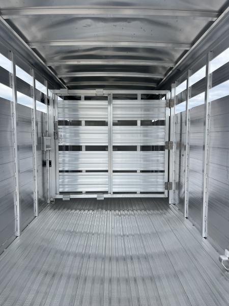 New 2026 Featherlite 16' stock trailer
