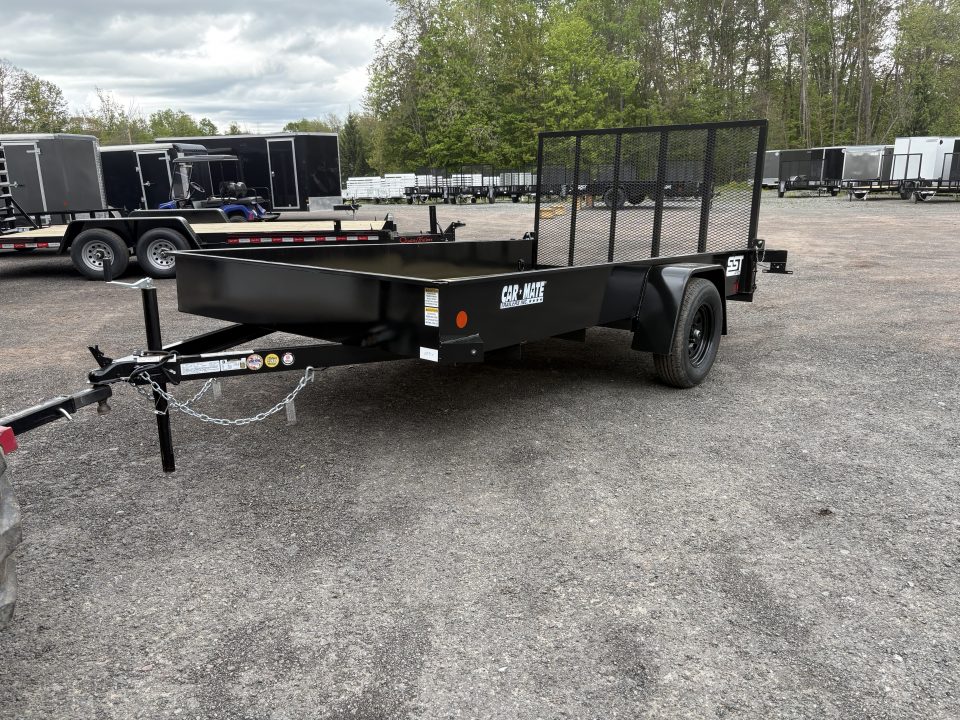 New 2026 Car Mate Trailers 6.5x12 Steel Sided Utility Trailer