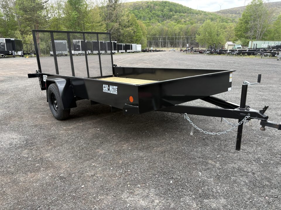 New 2026 Car Mate Trailers 6.5x12 Steel Sided Utility Trailer